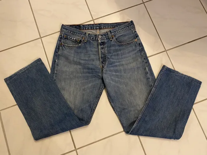 Jean Levi’s 501 Vintage homme taille 42 – bleu clair, très bon état - photo numéro 6