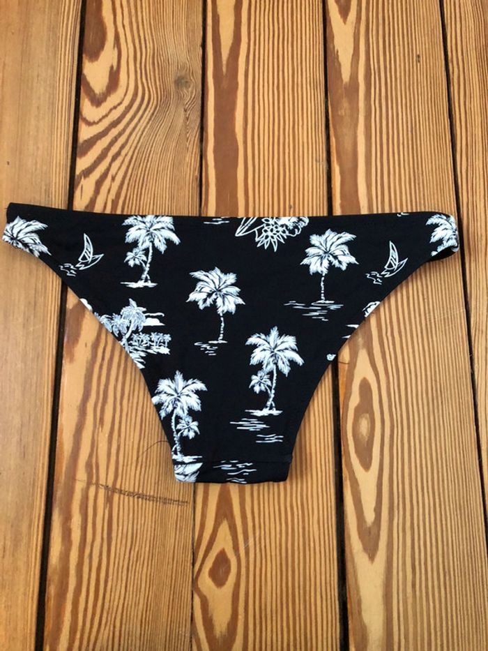 Bas de maillot de bain noir et blanc Undiz XS neuf - photo numéro 2