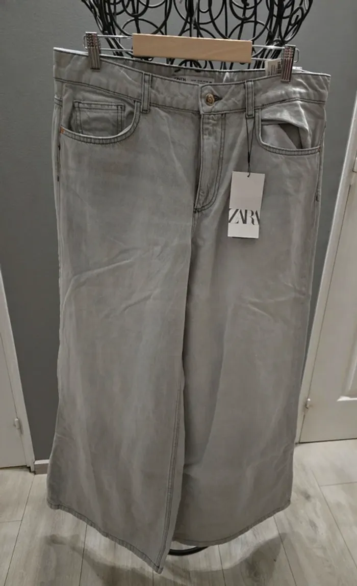Jeans Palazzo Fit Zara - photo numéro 2
