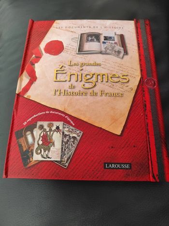 Livre les grandes énigmes de l'histoire de France