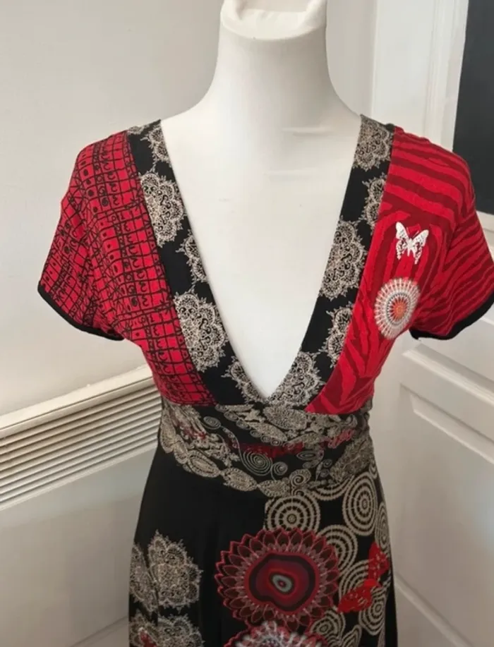 Desigual robe imprimée femme, taille S/36 - photo numéro 2