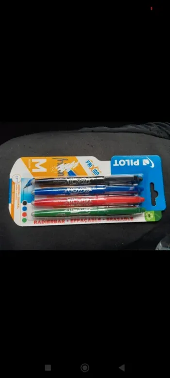 Crayon pilot