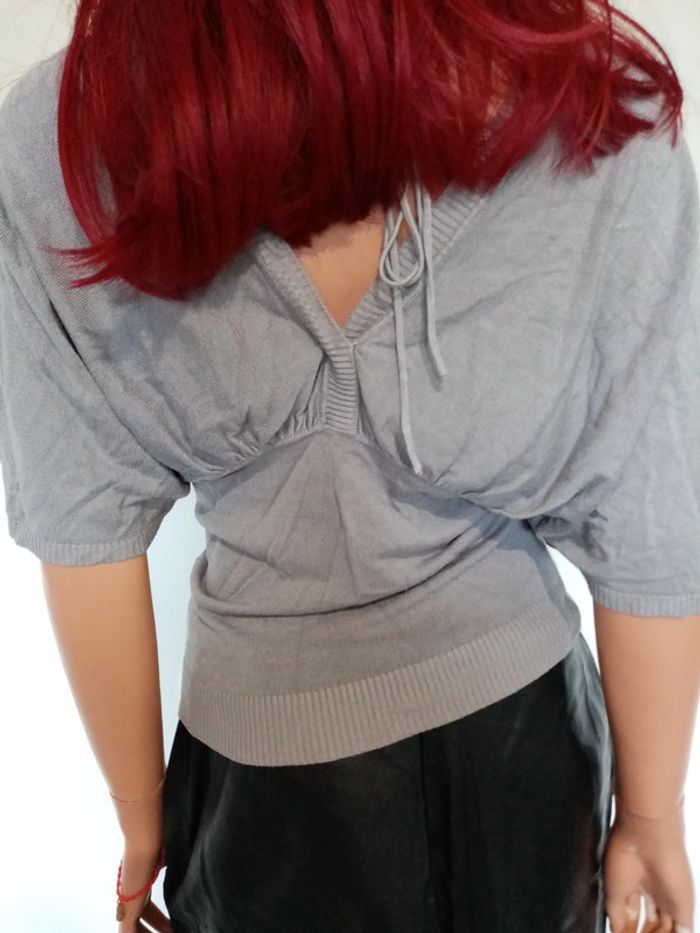 Petit haut gris - photo numéro 5