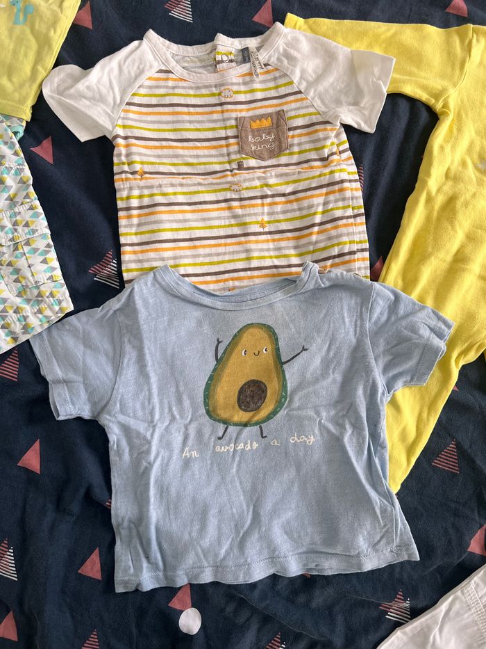 Lot vêtements été garçon  9 mois - photo numéro 2