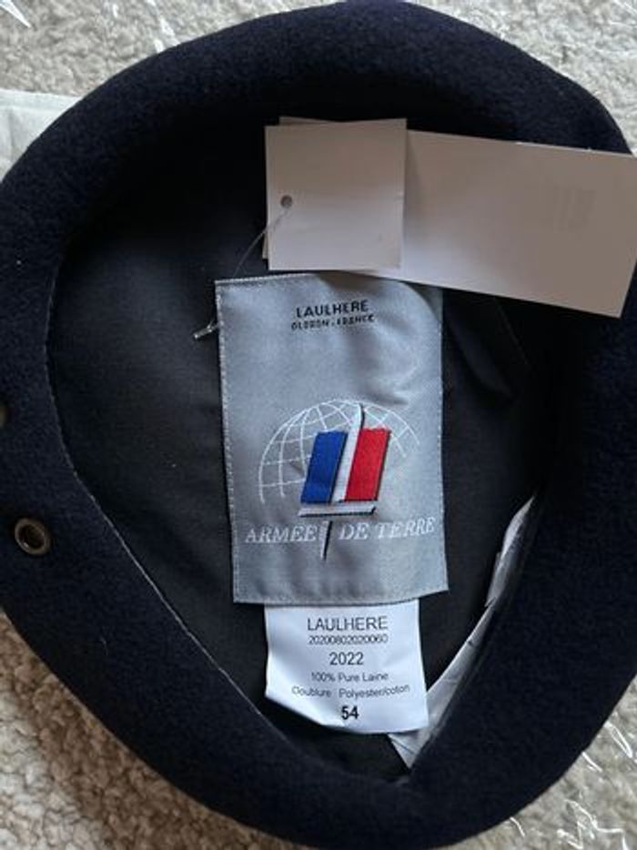 Béret laine armée de terre - photo numéro 3
