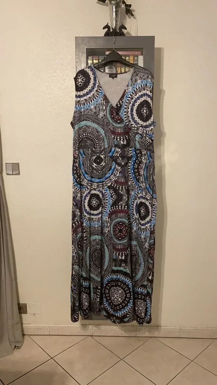 superbe robe longue cheville Coline taille 52 / 54