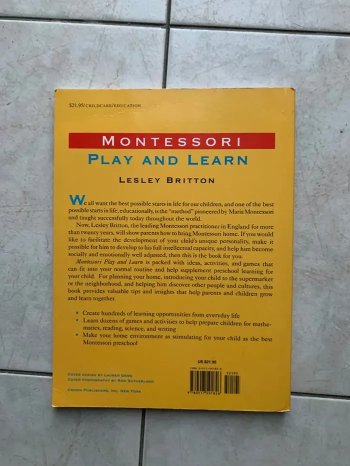Monterssori play and learn lesley britton - photo numéro 2
