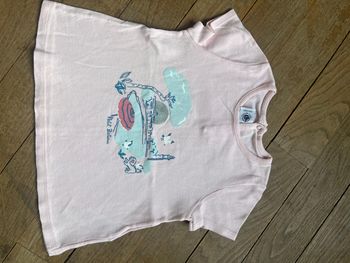 Tee-shirt rose Petit Bateau 3 ans
