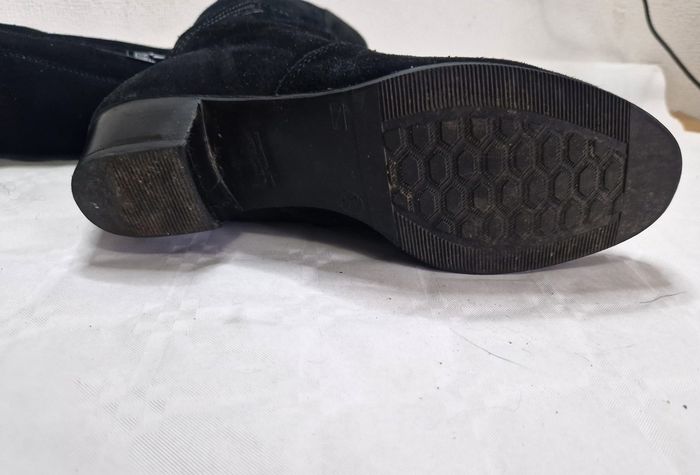 Bottines noir  , fourré  , femme , Anoise  , taille 37 / 4 - photo numéro 3