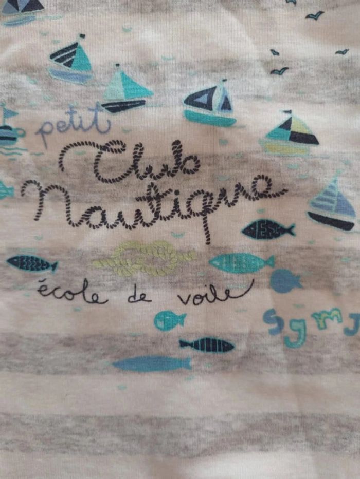 Ensemble short body ébardeur Sergent Major 9 mois - photo numéro 8