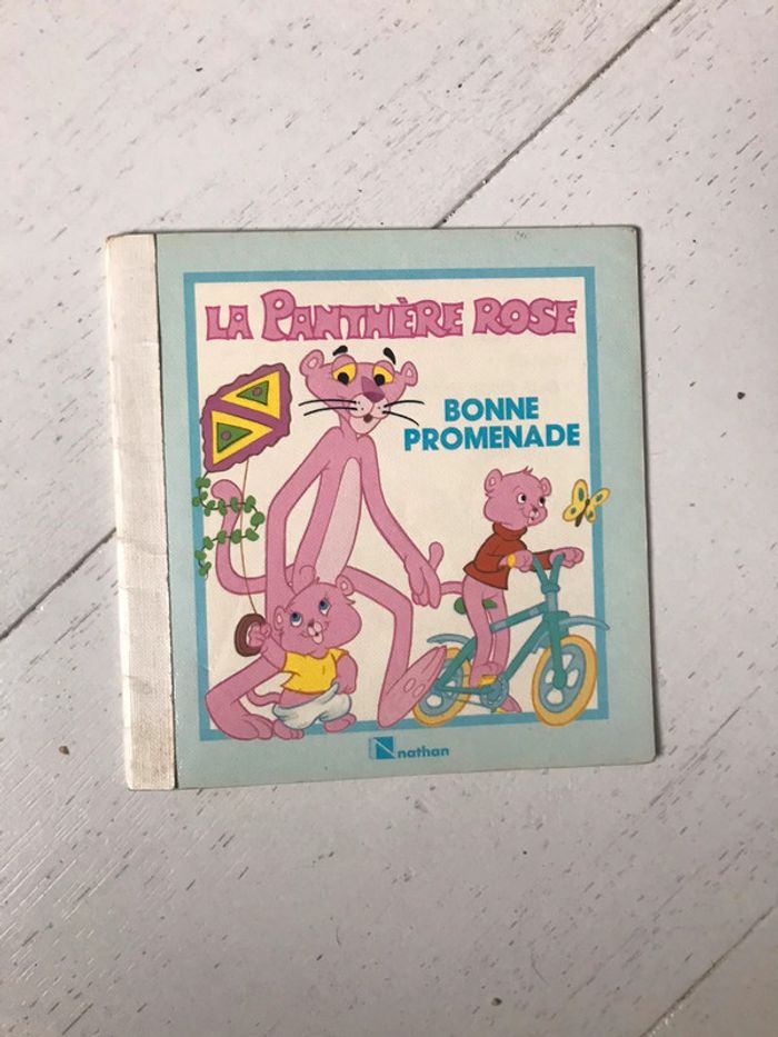 Livre vintage La Panthère Rose