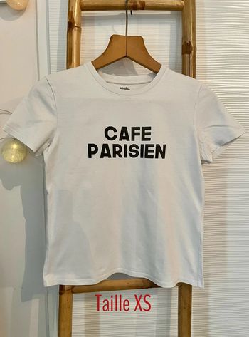 T-shirt à message taille XS