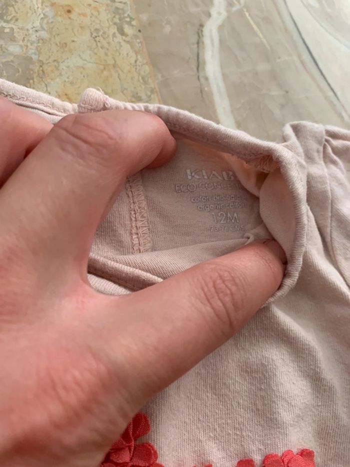 Tee shirt fille 12 mois - photo numéro 2