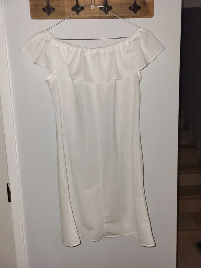 Robe été blanche taille 40 - photo numéro 2