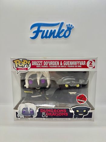 Funko Pop Dungeons & Dragons Drizzt Do’urden Ghenhwyvar GameStop 🇺🇸 