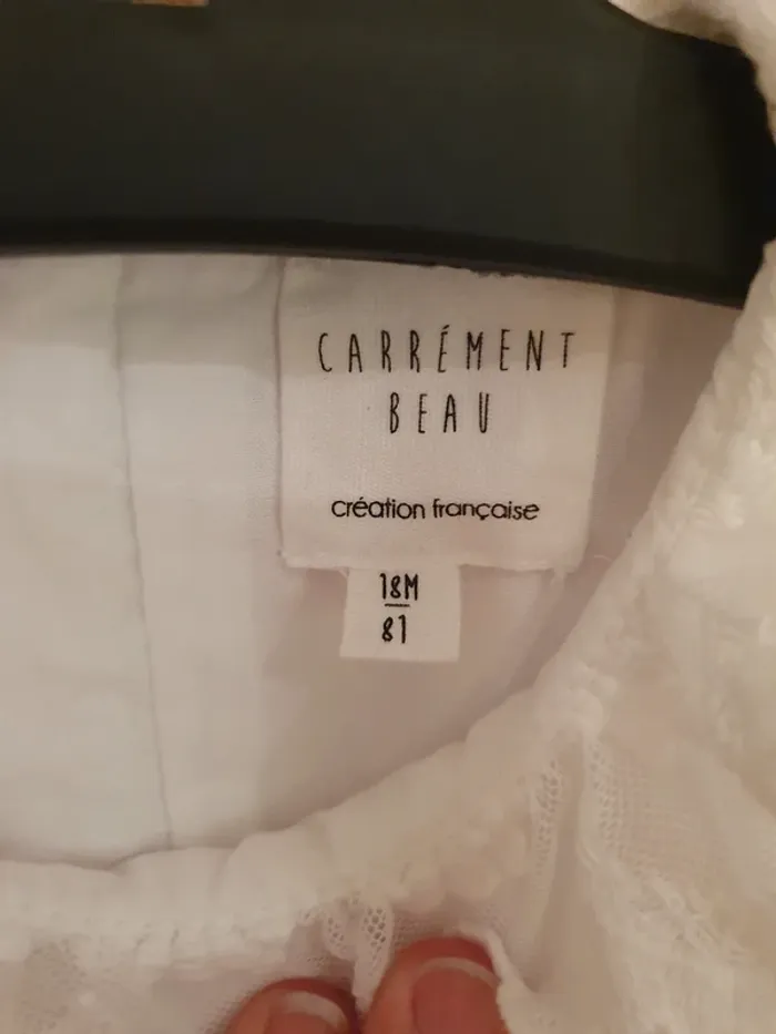 Robe style cermonie blanche neuve sans etiquette - photo numéro 3