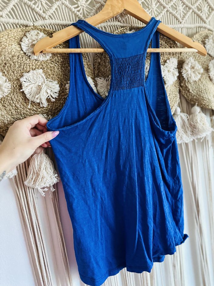 Débardeur bleu taille S - photo numéro 2