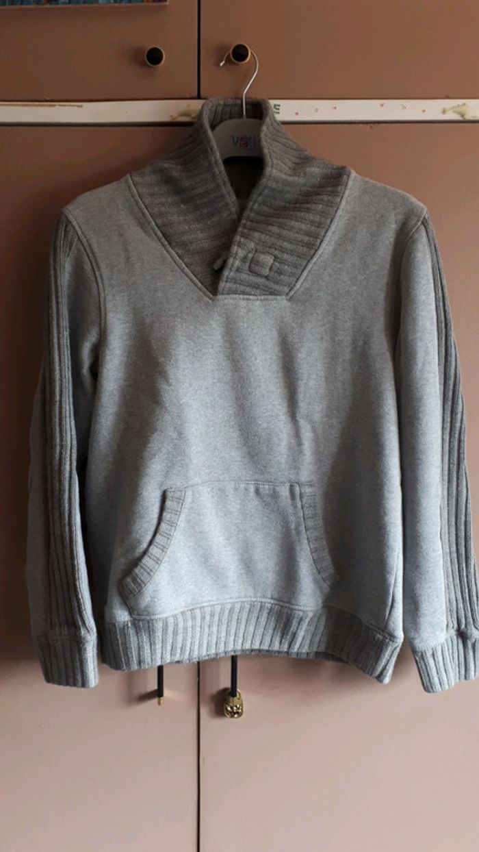 Pull gris homme - photo numéro 2