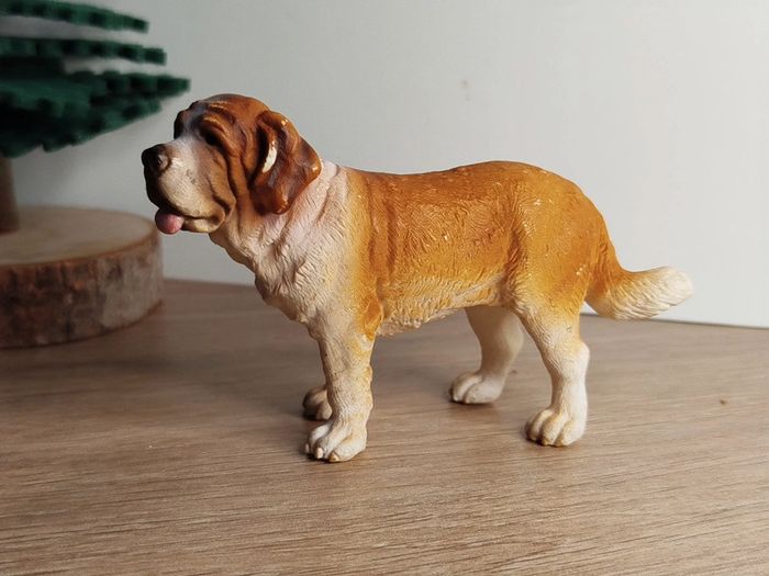 Figurine chien Saint Bernard Schleich 1994 - photo numéro 3