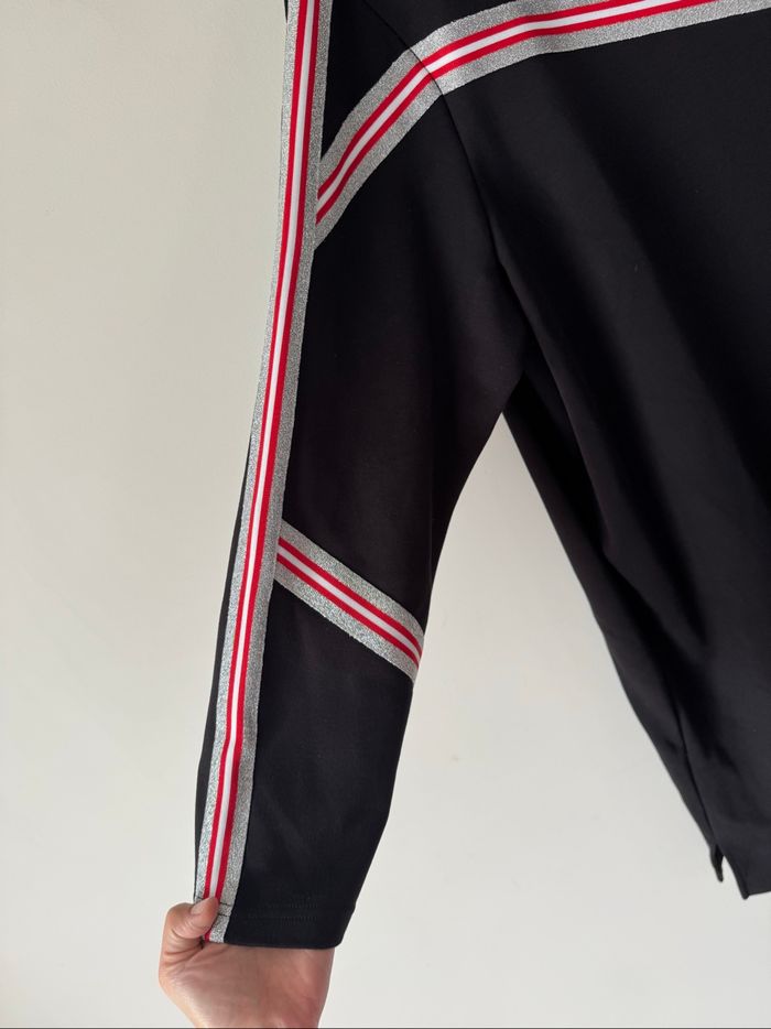 👗robe pull noir argenté - taille 56 castaluna - très bon état - photo numéro 4