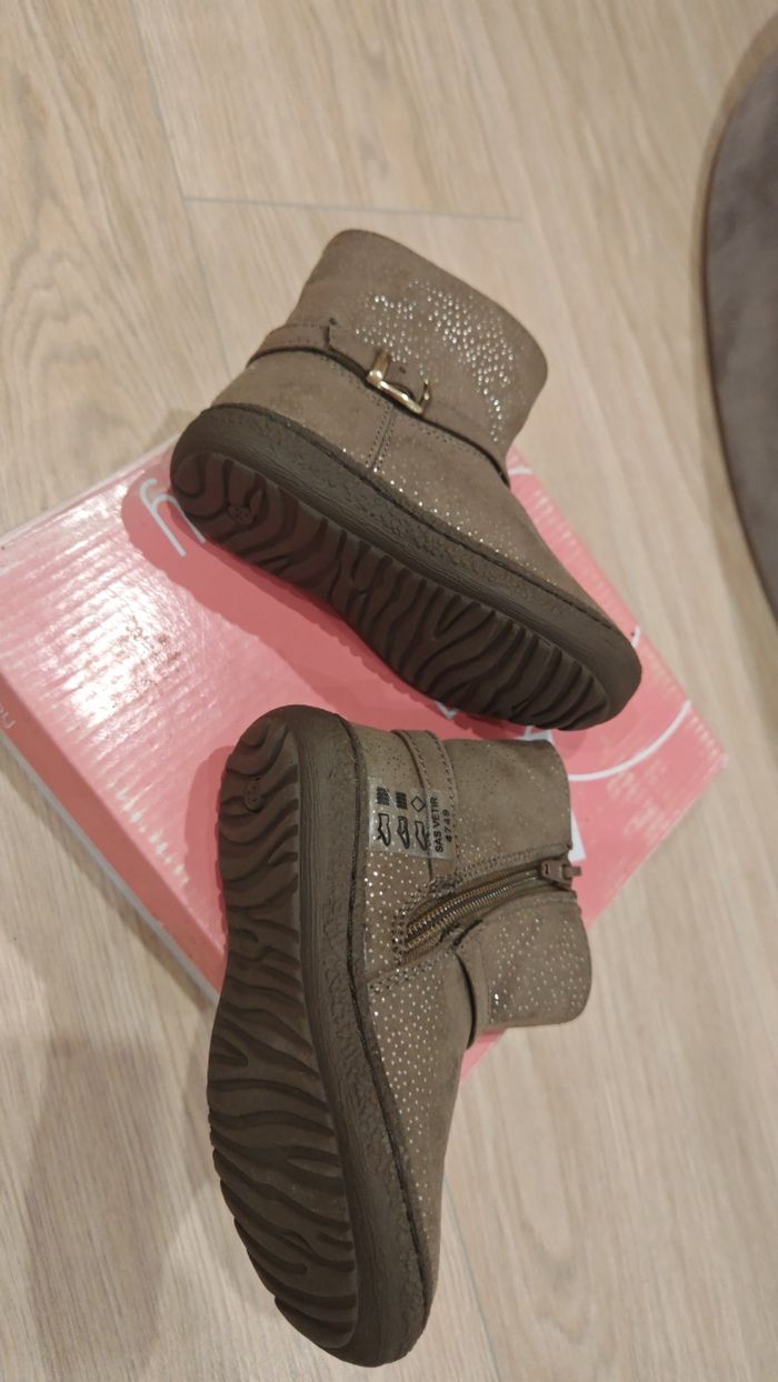 Botte marron brillante neuve P24 - photo numéro 8