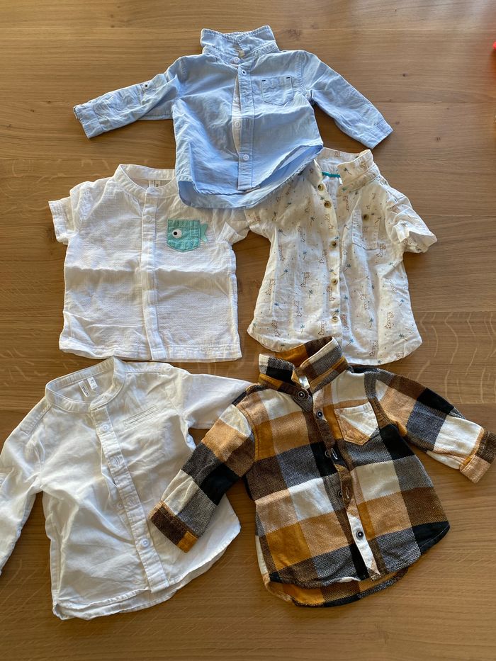 Lot de chemises 3 mois