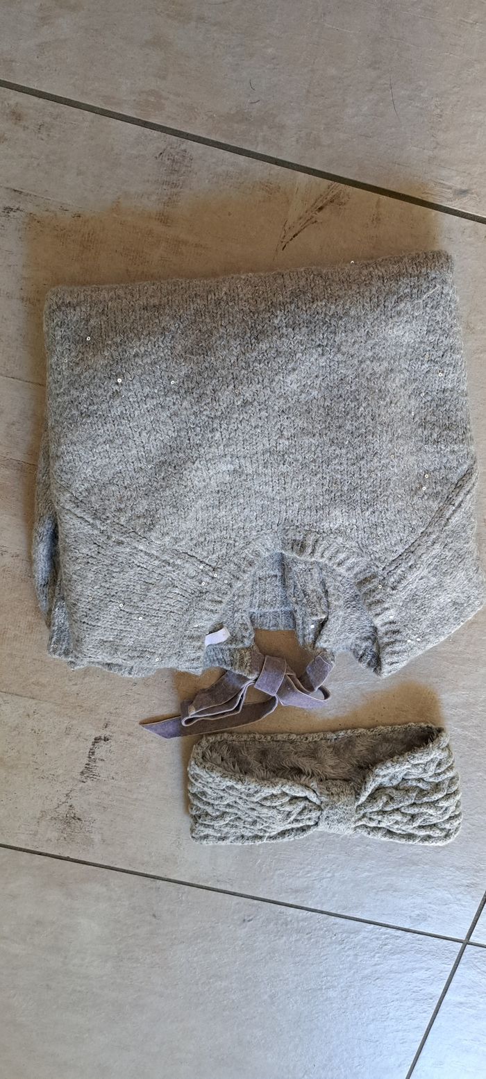 Pull gris - photo numéro 2