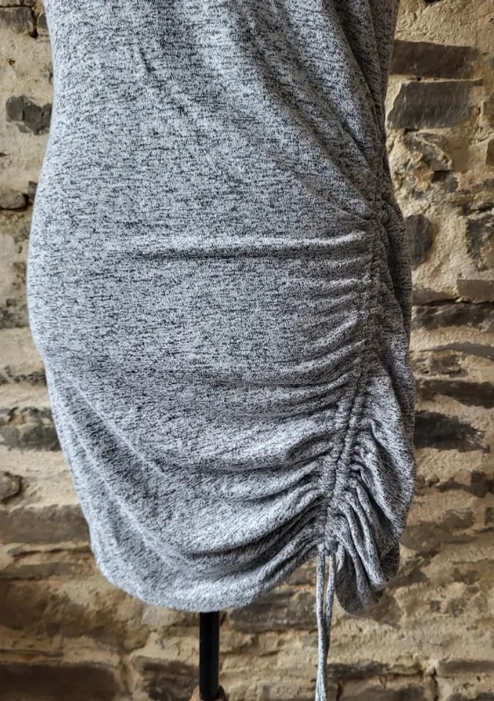 Robe moulante grise chinée Gibsonlook Taille M ou 38 - photo numéro 4