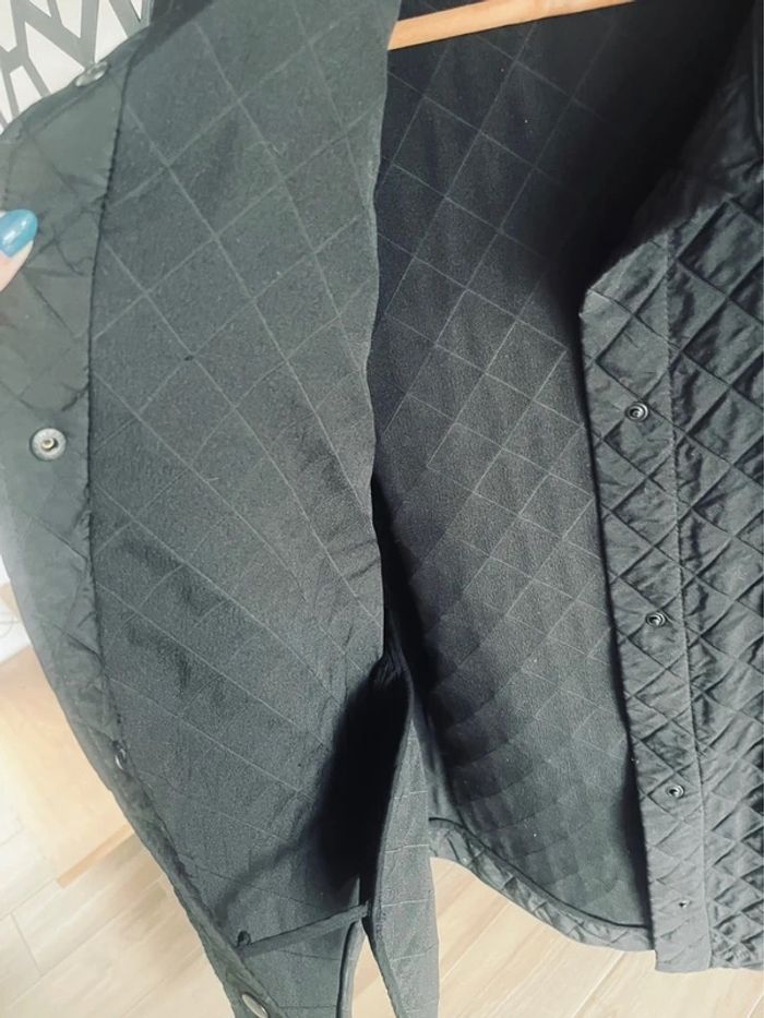 Veste matelassé oversize noir Zara XS - photo numéro 7
