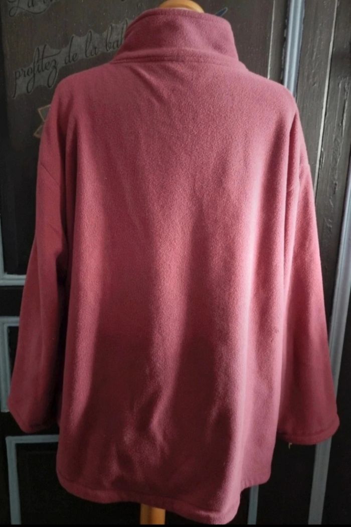 Veste polaire zippée réversible taille 54 - photo numéro 4