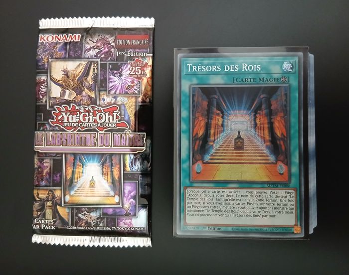Yu-Gi-Oh ! Booster cartes MZTM - Le Labyrinthe du Maître - 1ère Édition FR - photo numéro 1