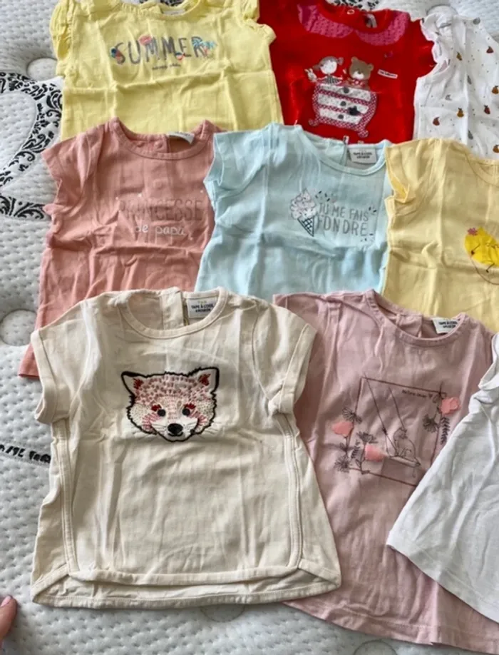Lot de 13 tee shirts fille - photo numéro 7