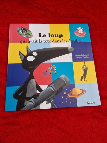 Livre le loup qui avait la tête dans les étoiles
