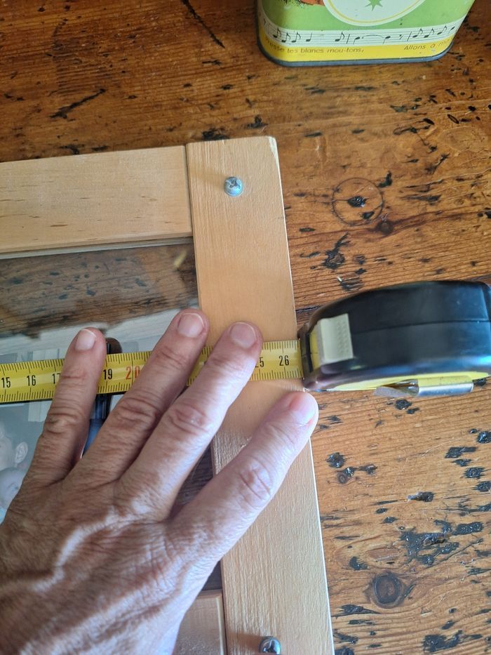 Cadre en bois ilea année 80 - photo numéro 7