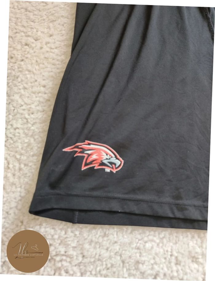 Short de sport Nike noir avec Logo aigle rouge - photo numéro 6
