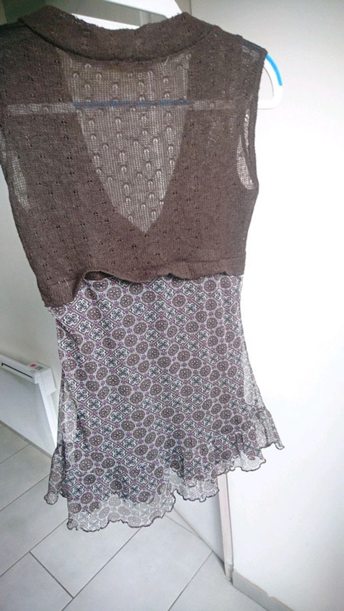 Haut top cache cache - photo numéro 4