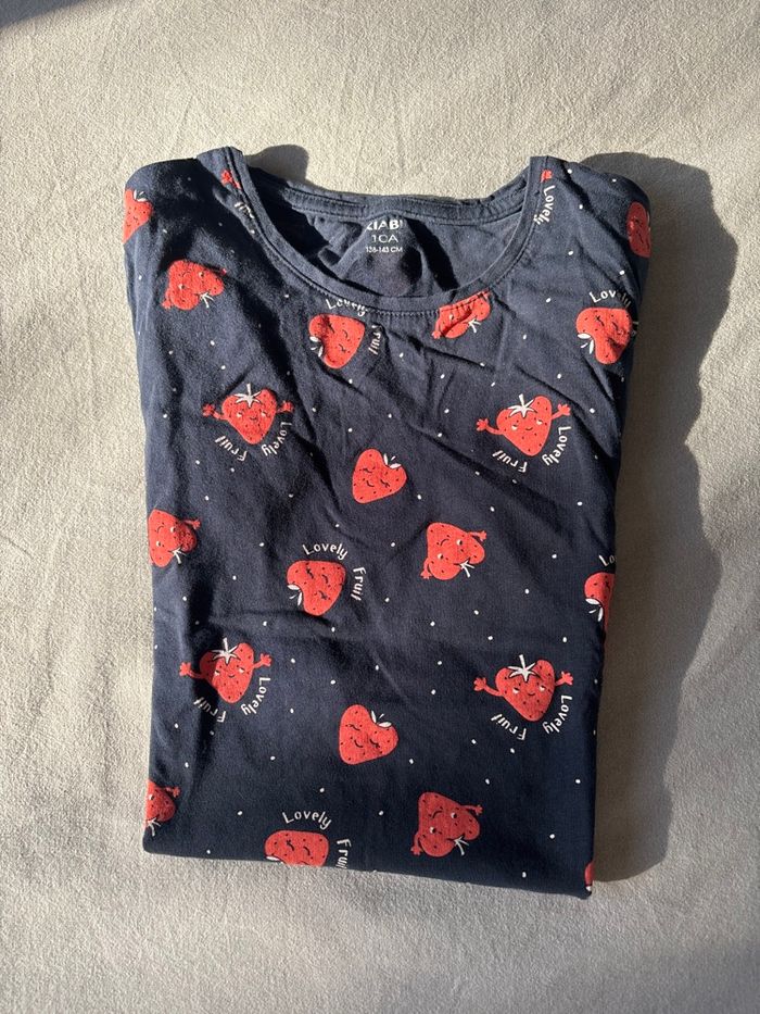 Lot de 6 t-shirt filles Kiabi 10 ans - photo numéro 7