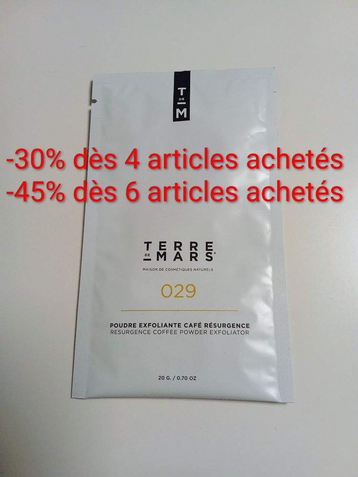 Exfoliant Café Résurgence 029 - Terre de Mars (20g) - NEUF