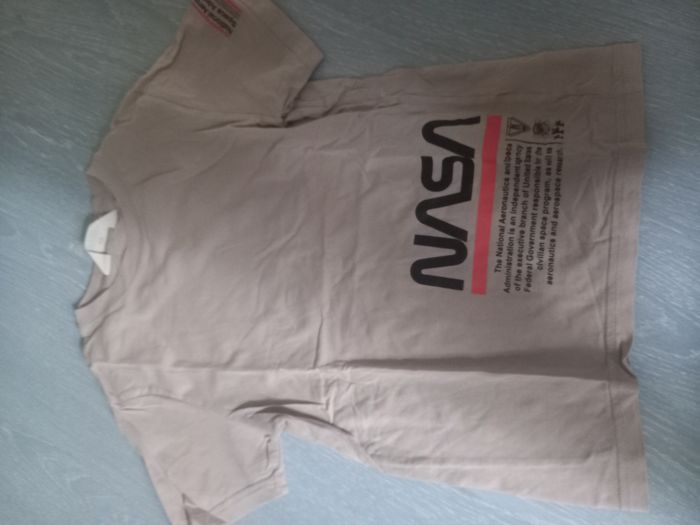 T-shirt garçon h&m 8-10 ans nasa