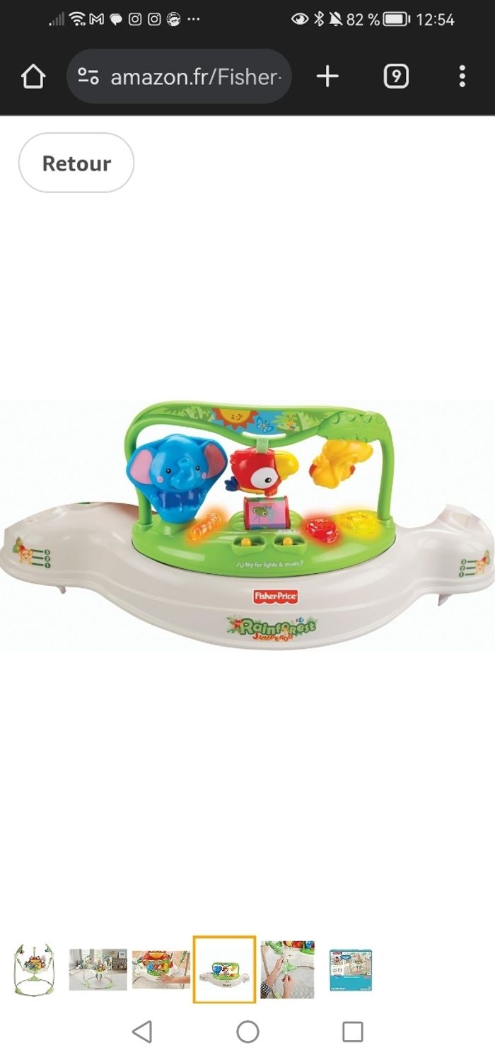 Jumperoo Jungle Fischer Price - photo numéro 5