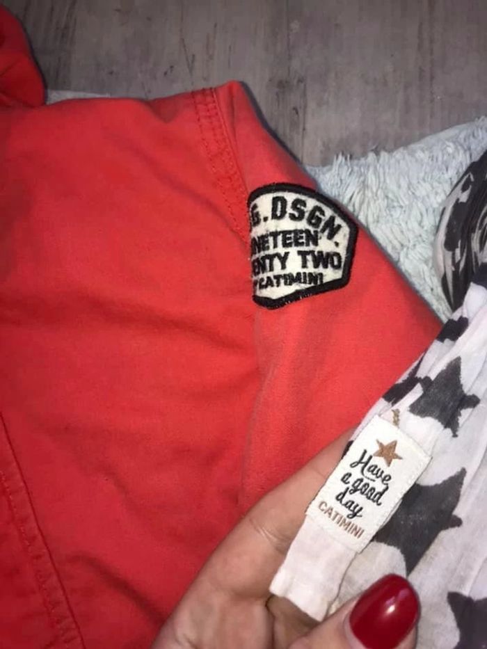 Ensemble veste blouson manteau foulard garçon catimini 4 ans - photo numéro 2