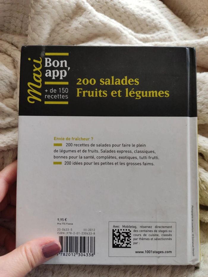 Livres de recettes 200 salades fruits et légumes - photo numéro 6