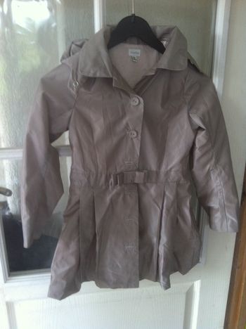 Veste longue style imperméable Marèse