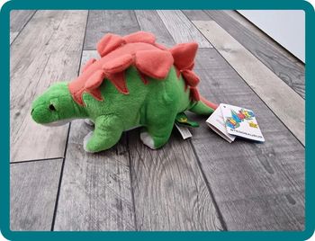 Peluche dinosaure stegosaure
