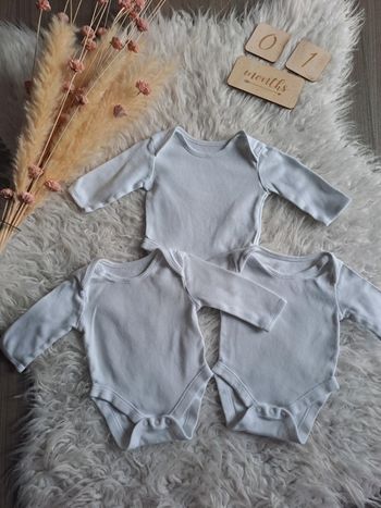 Lot 3 bodies 0/1mois