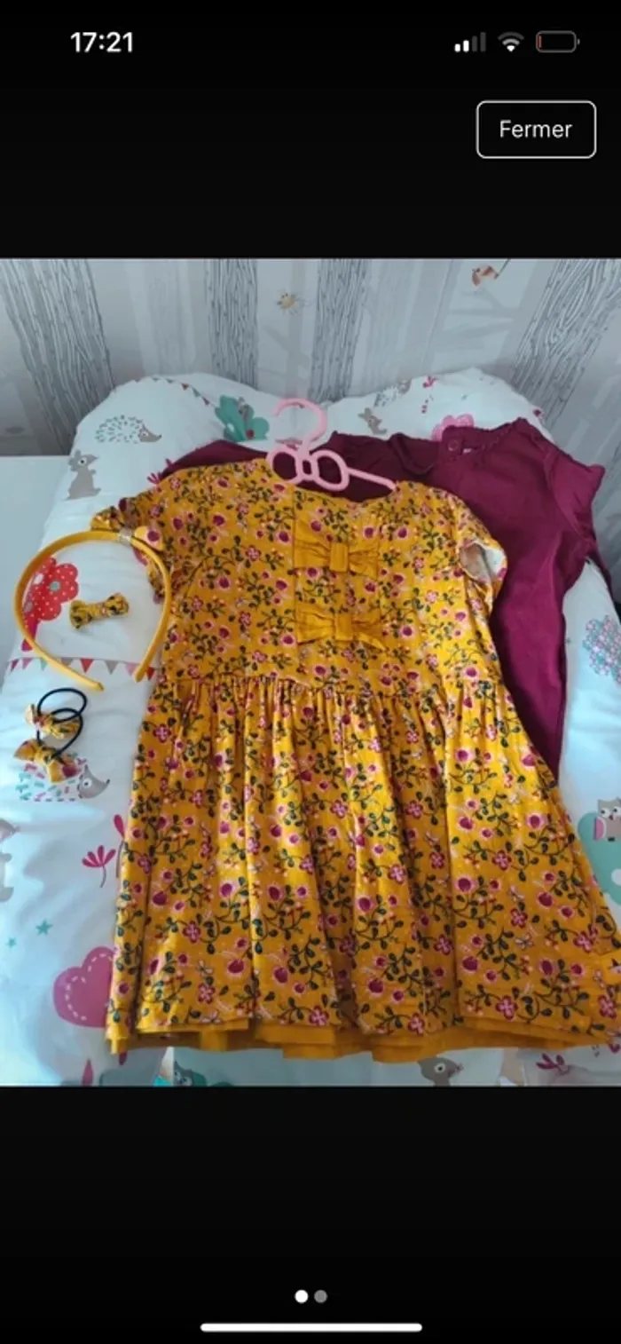 Ensemble robe + t-shirt ML