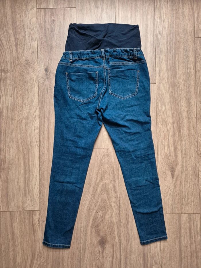 Jean grossesse bleu foncé skinny gémo - photo numéro 2