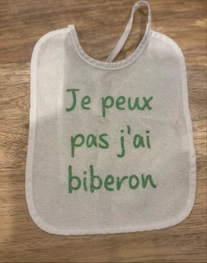 Lot de 5 bavoirs - photo numéro 2