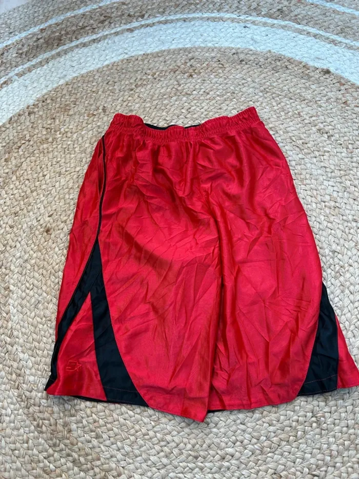 Short Garçon Starter Noir et Rouge Taille 14 Ans | Très Bon État #BS1908