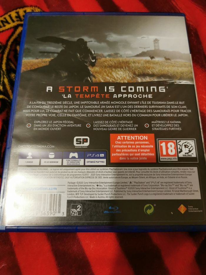 Ghost of tsushima ps4 - photo numéro 4